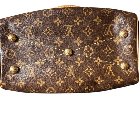 Louis Vuitton Tivoli PM Monogram Canvas Handbag with Natural Leather Trim - Picture 6 of 15